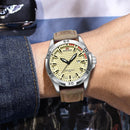 Relógio Masculino VA VA VOOM — Estilo Casual e Elegante com Pulseira de Couro Premium