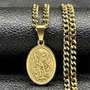 Colar Arcanjo Miguel — Proteção e Força com Estilo