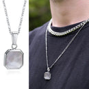 Colar Masculino VNOX — Estilo Urbano e Elegância Moderna em Aço Inoxidável