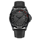 Relógio Masculino VA VA VOOM — Estilo Casual e Elegante com Pulseira de Couro Premium