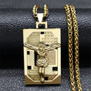 Colar Dourado AFAWA — Fé, Força e Estilo em Um Só Acessório