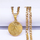 Colar Arcanjo Miguel — Proteção e Força com Estilo